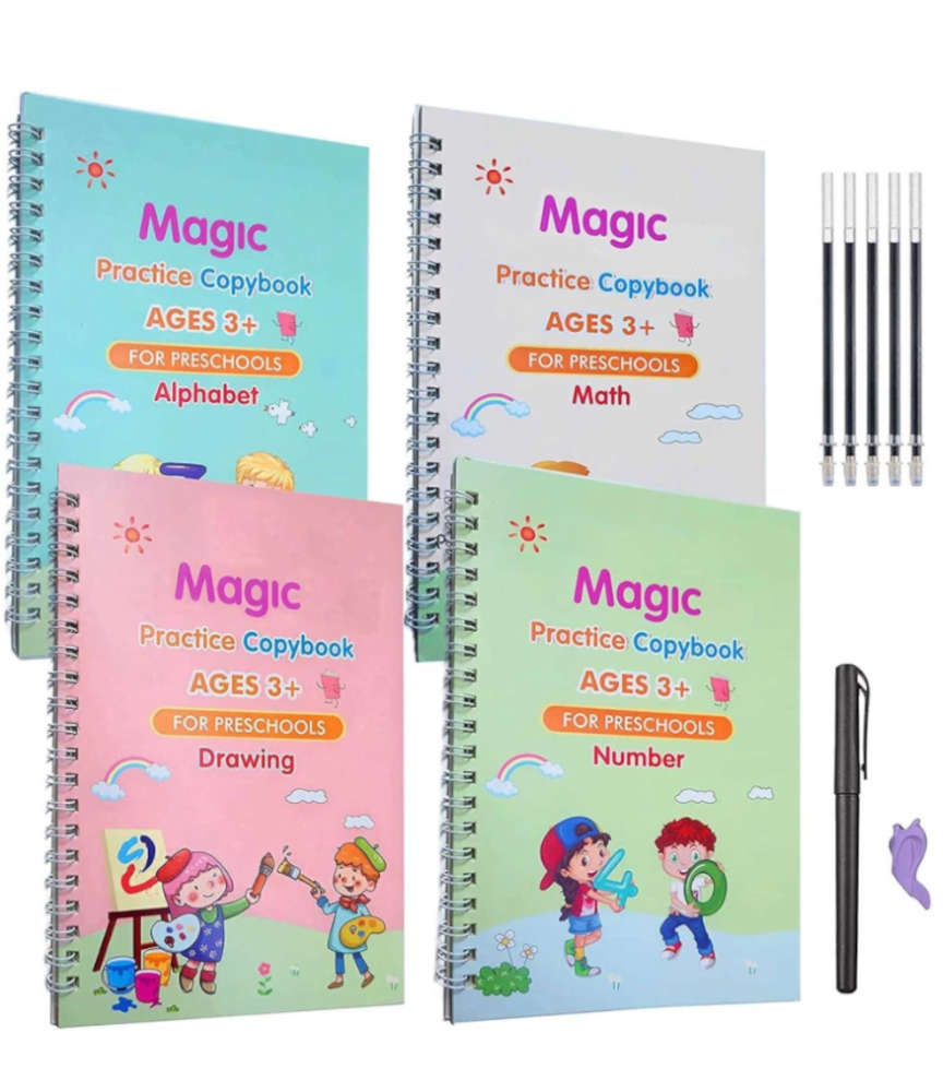Sank Magic Practice Copybook Set Of 4 Books