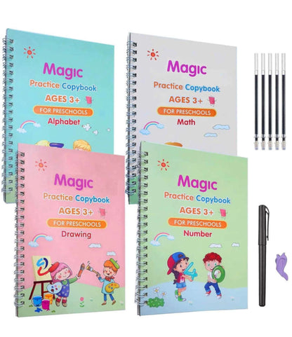 Sank Magic Practice Copybook Set Of 4 Books