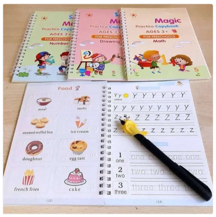 Sank Magic Practice Copybook Set Of 4 Books