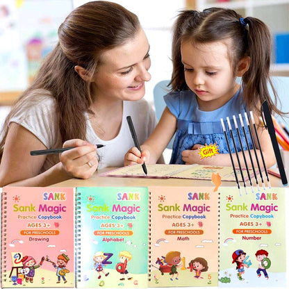 Sank Magic Practice Copybook Set Of 4 Books