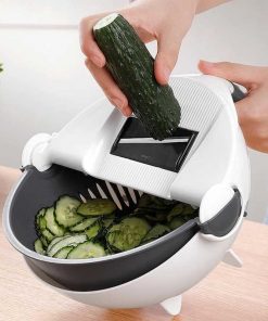 MULTIFUNCTIONAL ROTATE VEGETABLE CUTTER