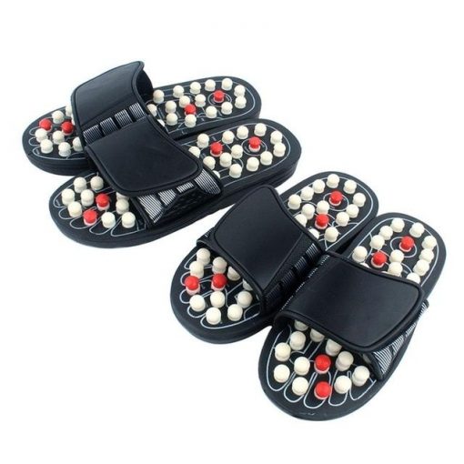 Deluxe Acupuncture Massage Slippers for Reflexology Therapy